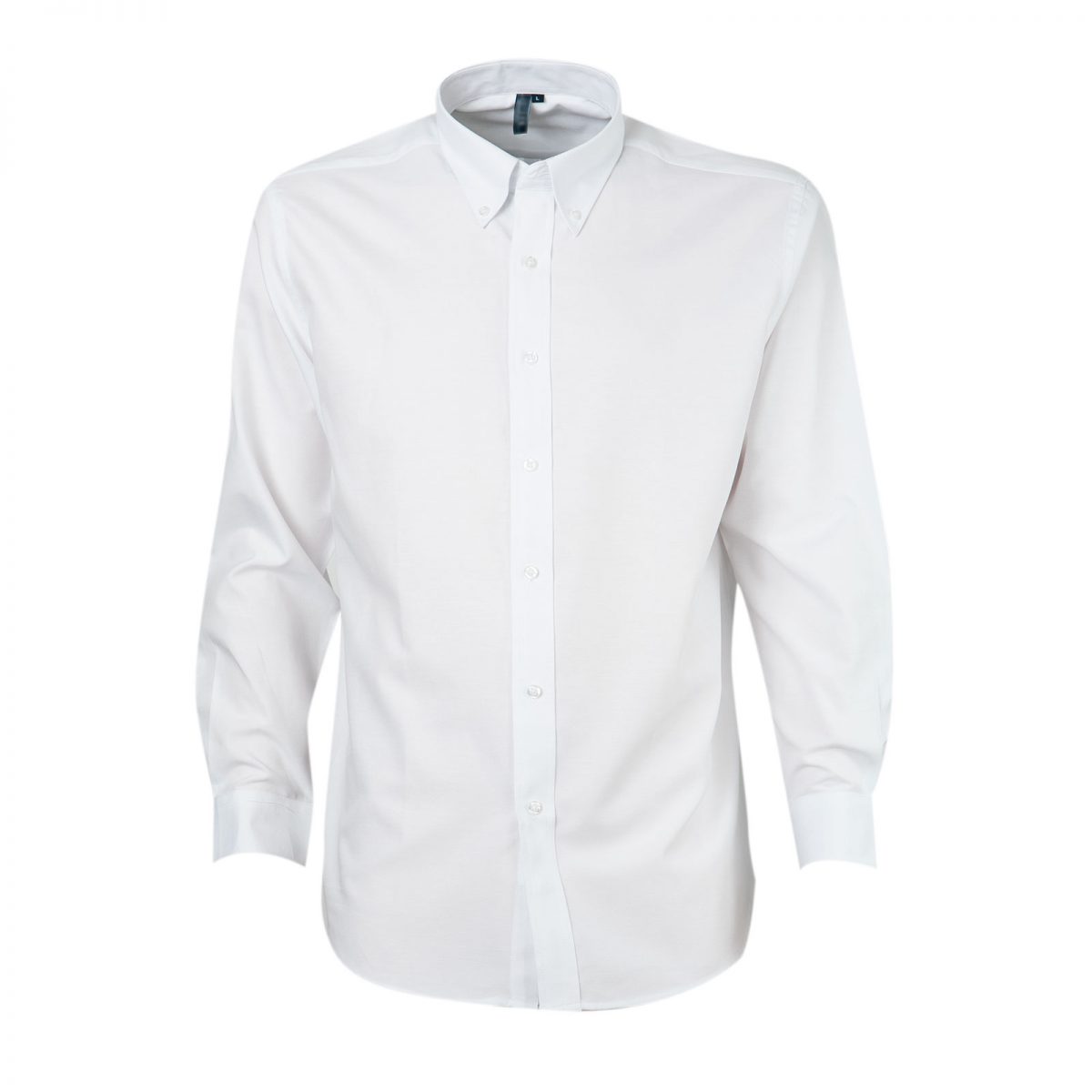 Camisa Oxford Manga Larga Bolsillo Suelto